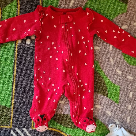 Newborn Valentine Outfit Bundle - Picture 3 of 14